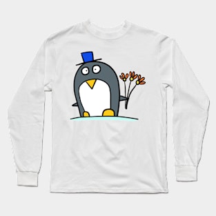 Groom - funny penguin Long Sleeve T-Shirt